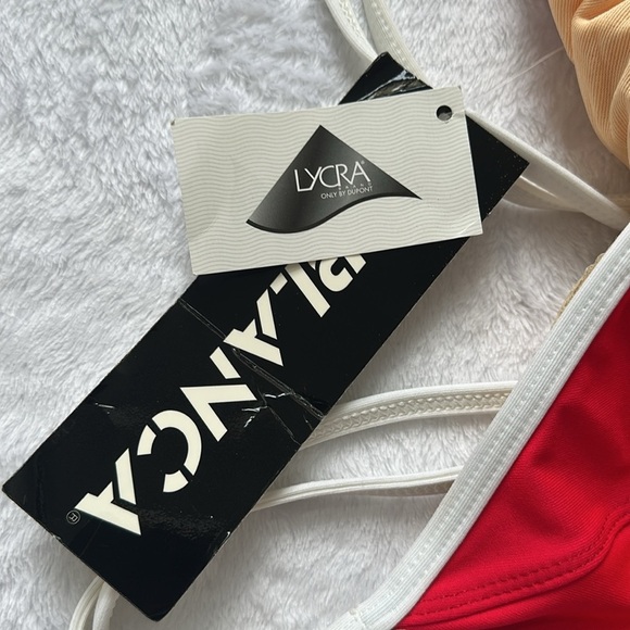 NWT La Blanca 90’s Y2K Women’s Comfy Slimming Padded One Piece Swimsuit 6 USA - Picture 10 of 11